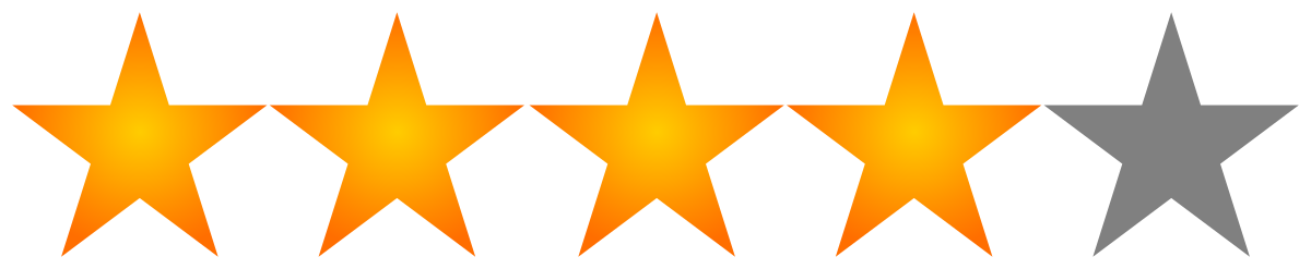 5 star rating